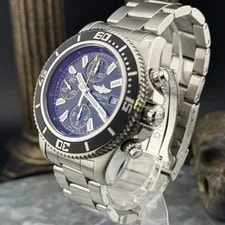 Breitling Superocean Chrono II A13341 44mm Black Dial Box & Cosc Full Bracelet 2