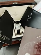 Patek Philippe — ’S Patek Philippe 5135P Platinum Annual Calendar Box Manuals & Archive — Watch — resale