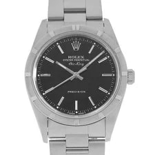 Rolex — Rolex Air King 14010M Black Bar U Number Second Hand — Watch — resale