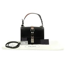 Prada Calf -Tone New Bella Stud Electra 2WAY 72067180 2
