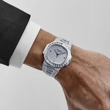 Patek Philippe Nautilus 5719/10G-010 White Gold Diamond Set (2019) 2