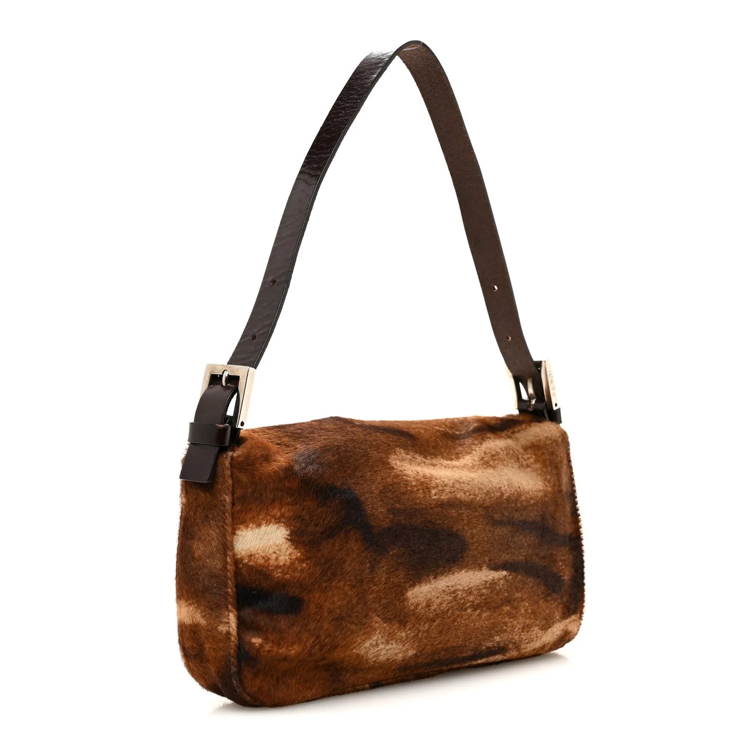 Calf Hair Zebra Print Baguette 3