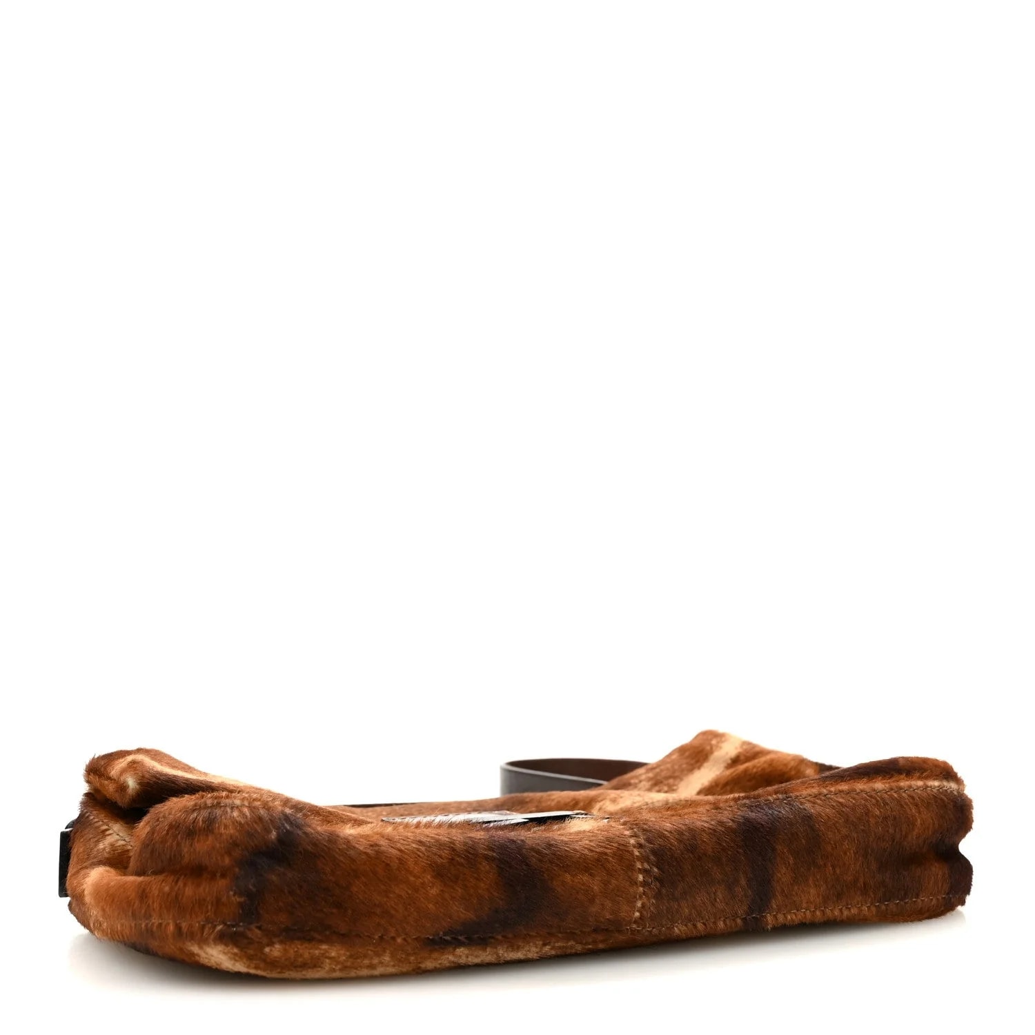Calf Hair Zebra Print Baguette 4