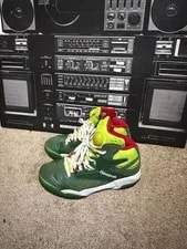 Reebok Shaq Attaq Ghost of Christmas Present Basketball Shoes Size 9 No Box 2