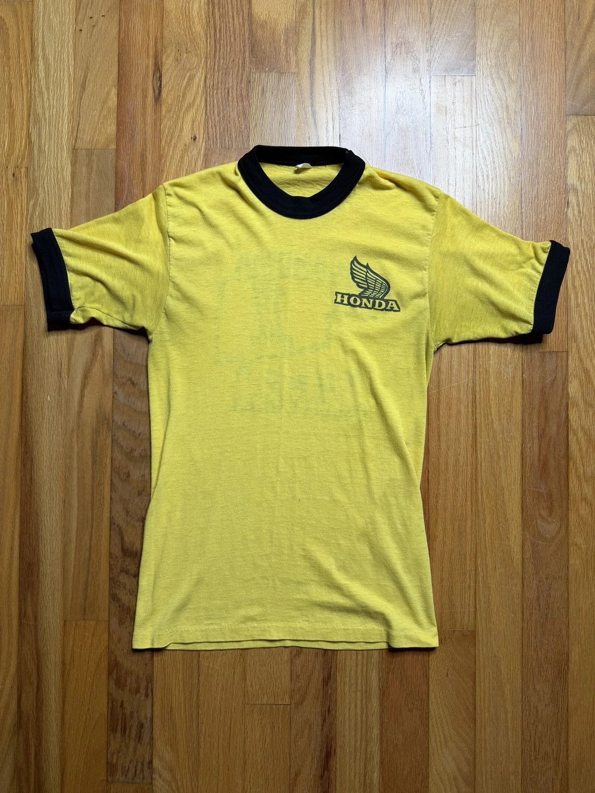 Honda Oklahoma Ringer Baby Tee — streetwear — resale