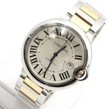 Cartier Ballon Bleu 36mm WSBB0017 Stainless Steel Silver Dial Quartz #DW1455 2