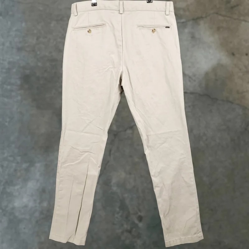 Polo Ralph Lauren — Polo Ralph Lauren Pants 33x32 Slim Fit Chino Straight Leg Flat Front — streetwear — resale