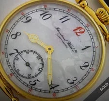 Molnija IWC Russian Gold W/ Pearlescent Dial 2
