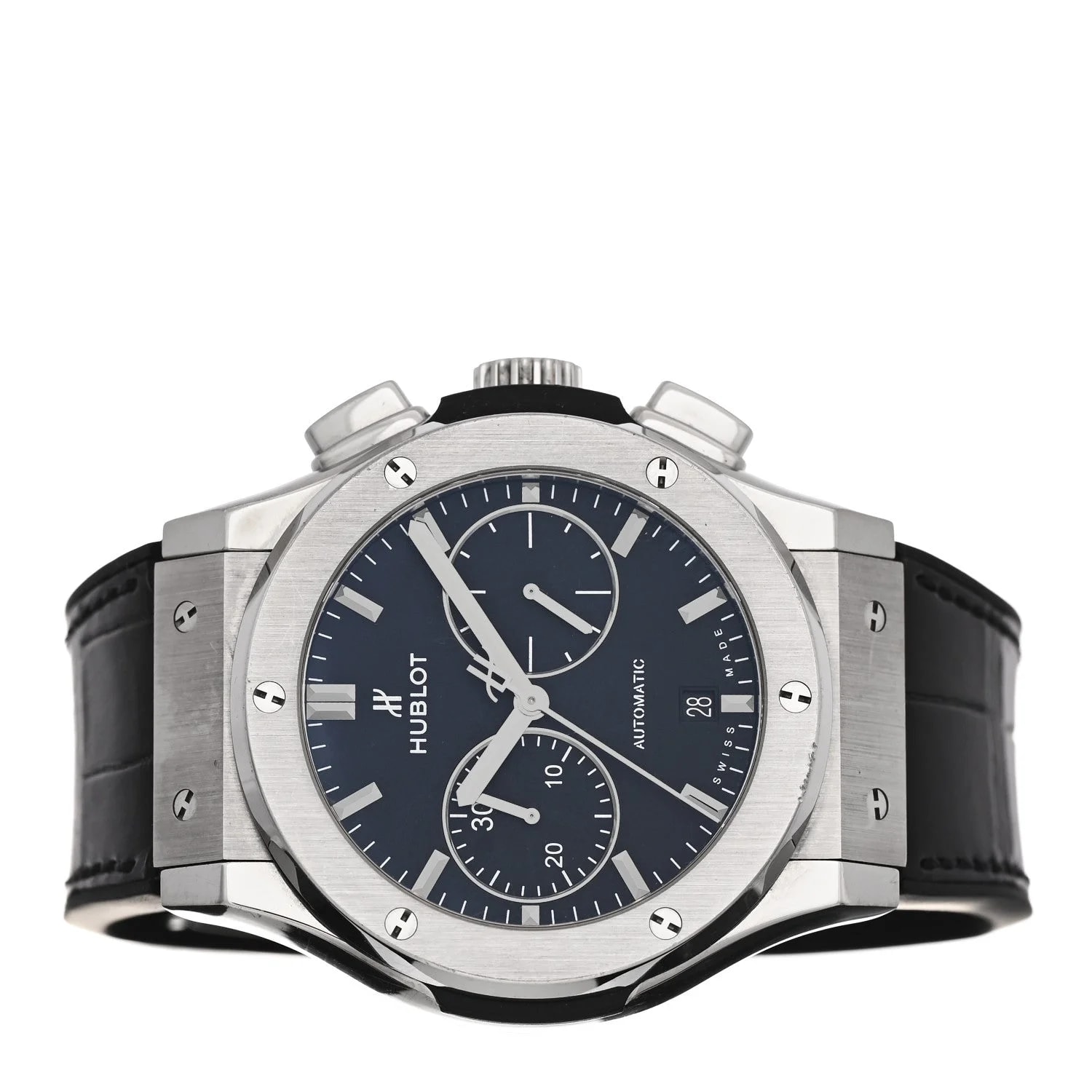 Titanium Alligator 42mm Classic Fusion Chronograph Automatic Black 541.NX.1171.RX 2