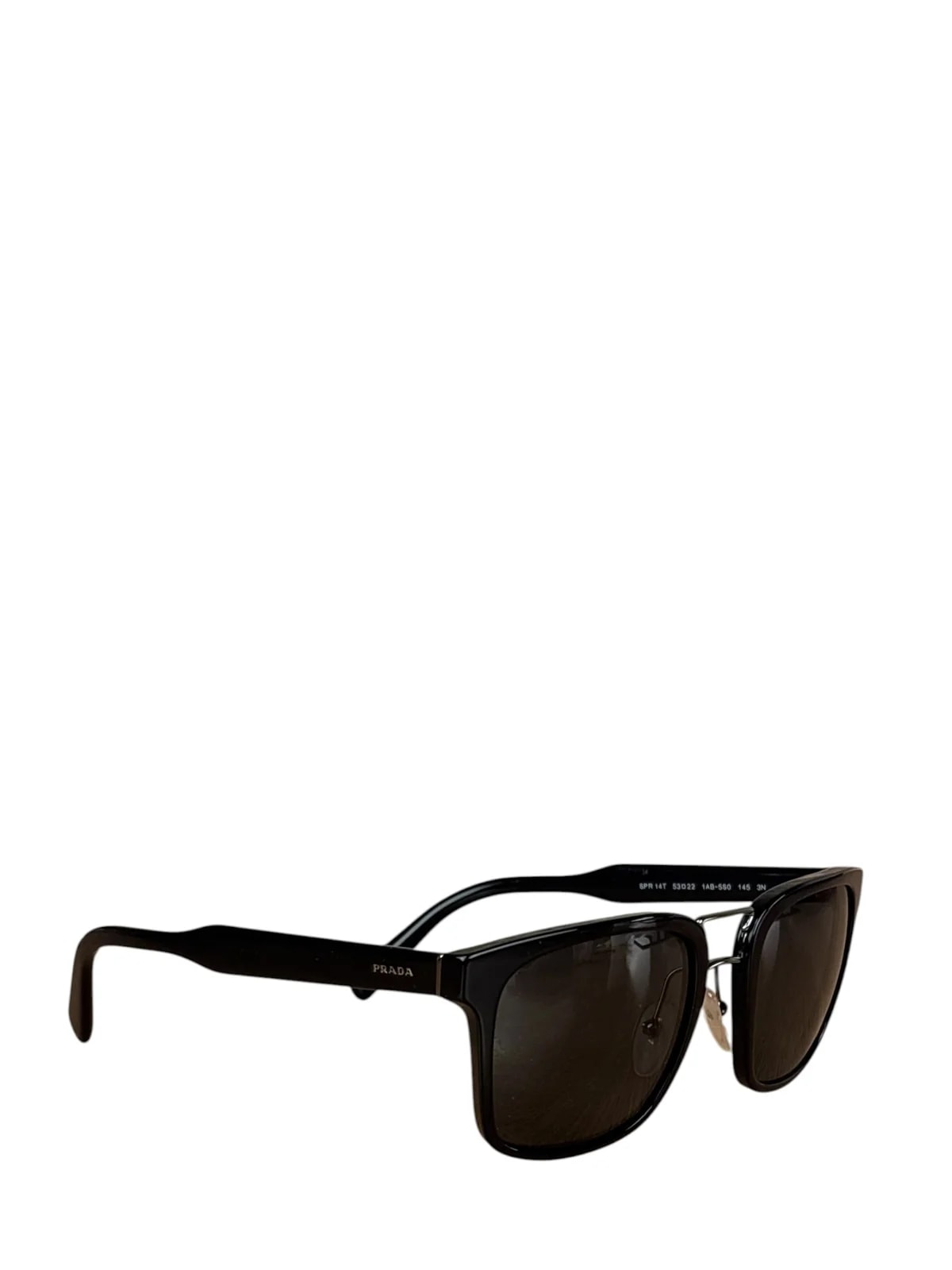 Prada — Prada Metal Double Bridge Sunglasses — Accessory — resale