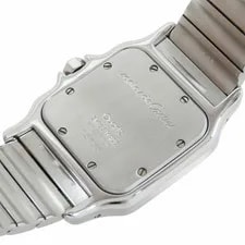 Cartier Santos Galbe W20025D6 Ivory Dial SS Stainless Steel Approx. 81.5g 4