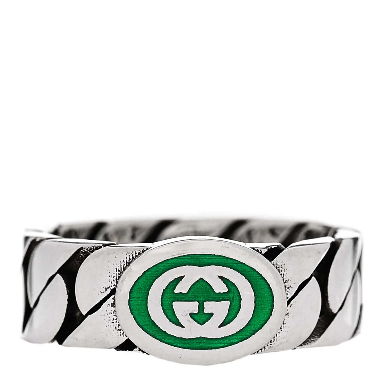 Gucci — Enamel Interlocking G Chain 51 5.75 — Jewelry — resale