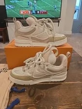 Louis Vuitton Skate Biege Virgil 7LV-8-8.5US 1AARQS Clean 2