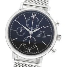 IWC Schaffhausen — IWC Schaffhausen Portofino IW391010 Chronograph Day Date Automatic 's_951104 — Watch — resale