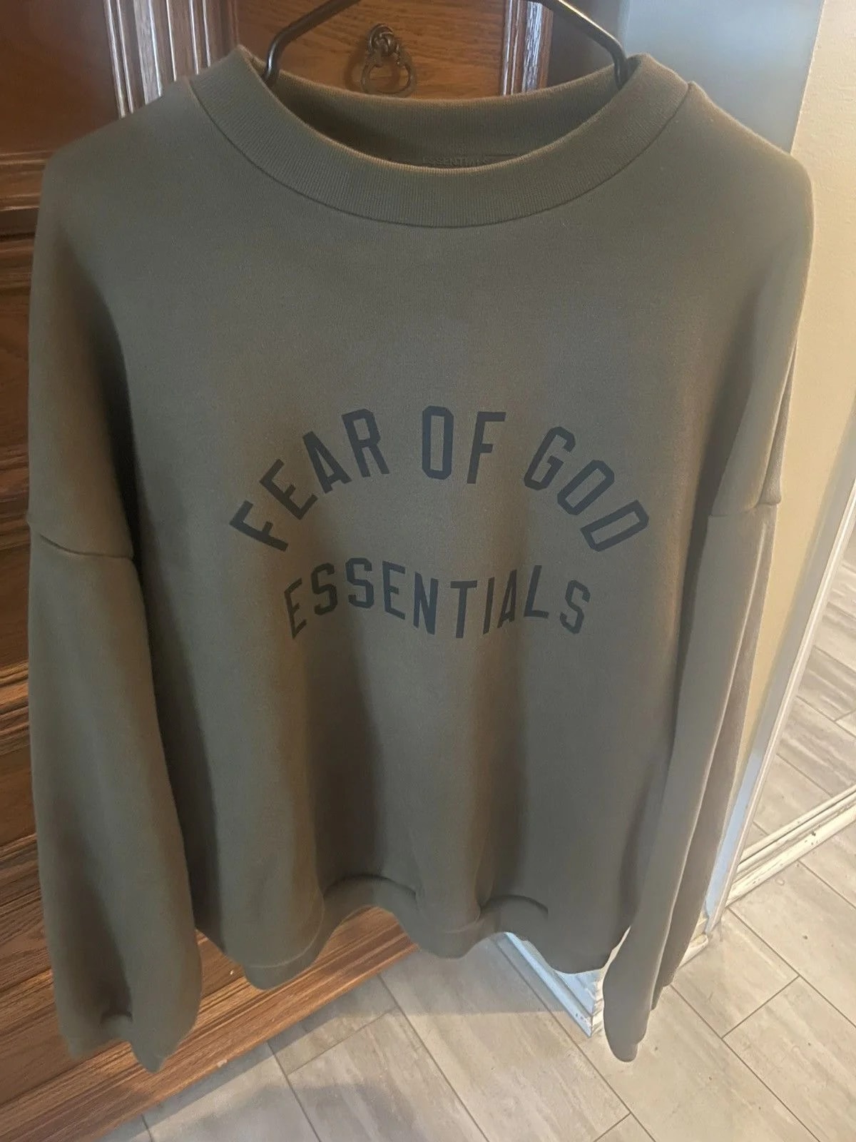 Fear of God Essentials — Fear of God Essentials Crewneck Sweatshirt Oversized — streetwear — resale