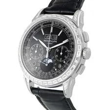 Patek Philippe Grand Complications Perpetual Calendar Chronograph Platinum Watc 2