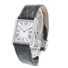 Cartier — Cartier Tank Solo LM W5200003 27mm SS Silver #C6018 — Watch — resale