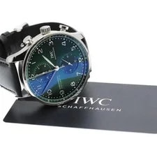 IWC — IWC Portugieser IW371615 41mm SS Green Dial Automatic #C2095 — Watch — resale