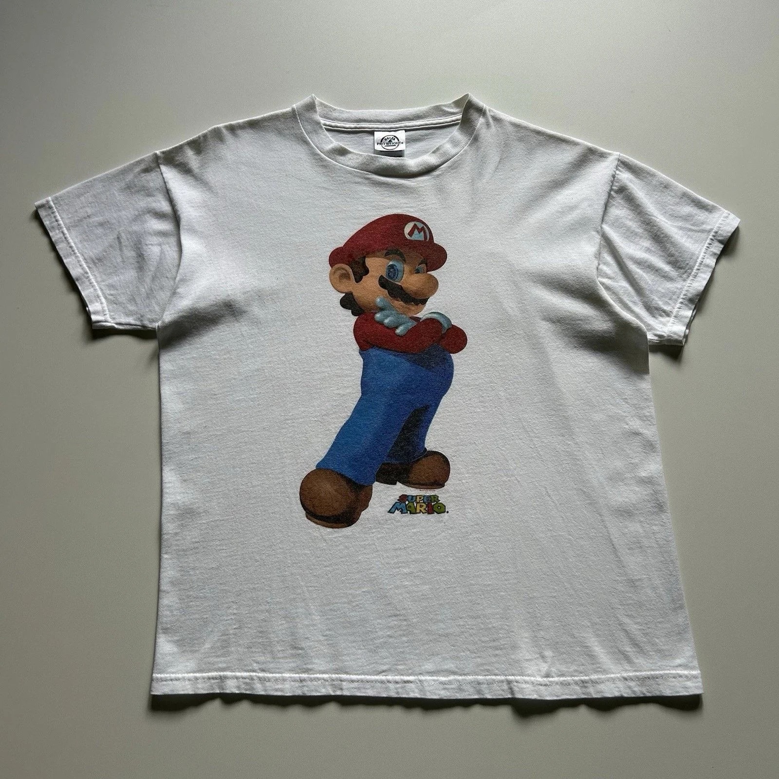 Super Mario Promo T Shirt Small Y2K Nintendo Graphic — streetwear — resale