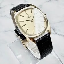 Omega de Ville 111.0131 Manual Wind Dress Leather Swiss 2