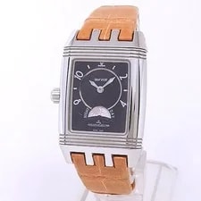 Jaeger-LeCoultre Gran'Sport Stainless Steel Leather Silver Black Q2968401 2