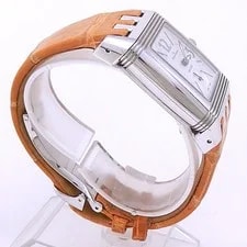 Jaeger-LeCoultre Gran'Sport Stainless Steel Leather Silver Black Q2968401 4
