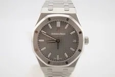 Audemars Piguet Royal Oak 41mm Stainless Steel Auto Grey Dial 15500ST 3