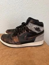 Air Jordan 1 Retro High Light Army Patina Size 9.5 ’S. 2