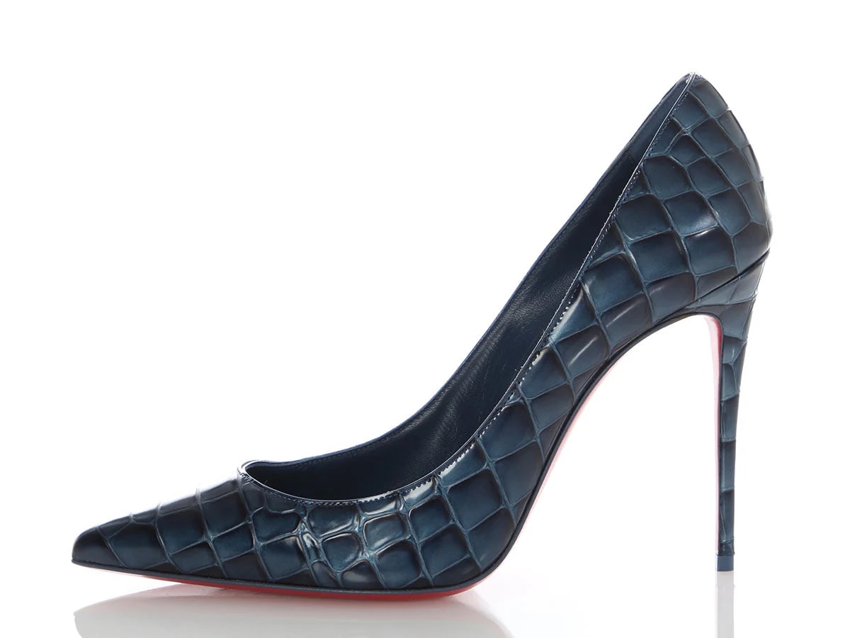 Christian Louboutin — Christian Loubouin -Effect Kate 100 — Designer Shoe — resale