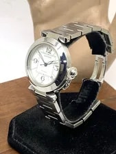 Cartier Pasha 2324 Swiss Automatic White Dial Stainless Steel 35mm 2