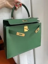 Hermès — Hermes Kelly 28 Courcheval GHW — Handbag — resale