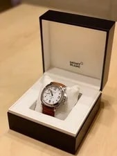 Panerai — Panerai Luminor Marina Logo Acciaio White Dial — Watch — resale