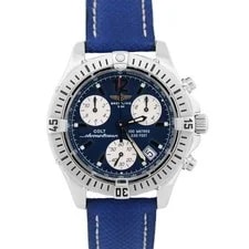 Breitling — Breitling Colt ChronoOcean Blue Stainless Steel Quartz Leather 38mm A53350 — Watch — resale
