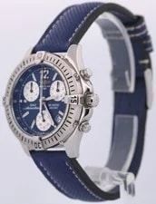 Breitling Colt ChronoOcean Blue Stainless Steel Quartz Leather 38mm A53350 3