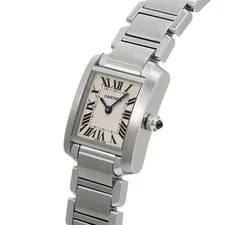 Cartier Tank W51008Q3 ( 3217) 18mm Stainless Steel Silver #WW2675 2