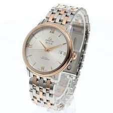 Omega de Ville Prestige 424.20.37.20.02.002 37mm SS Silver Dial #C5843 2