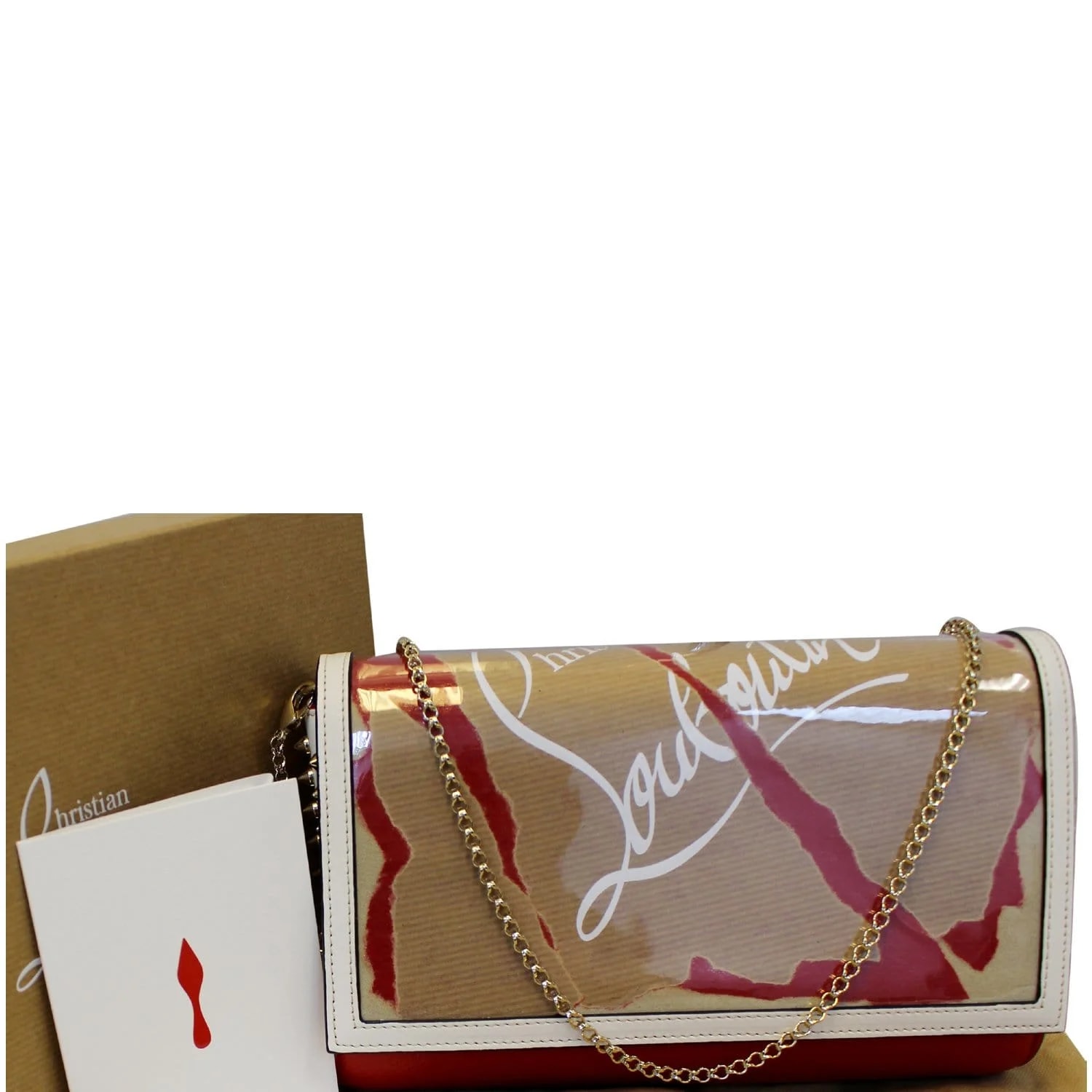 Christian Louboutin — Christian Louboutin Paloma Kraft Loubi — Handbag — resale