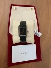 Cartier Tank Must Large Green Dial WSTA0056 Quartz Steel 3