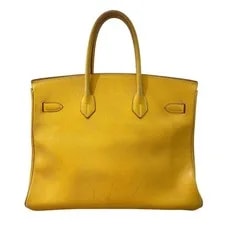 Hermes Birkin 35 Hardware Cuychevel Jean D'or #OK422 2