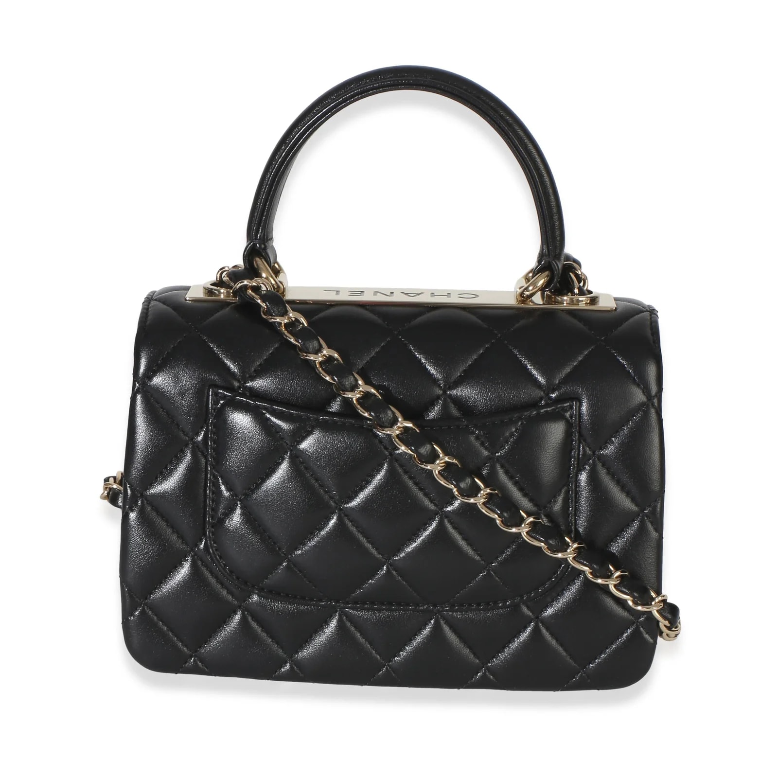 Chanel — Chanel CC Top Handle — Handbag — resale