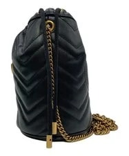 Gucci GG Marmont Small Bucket Chain Matelassé 575163 2
