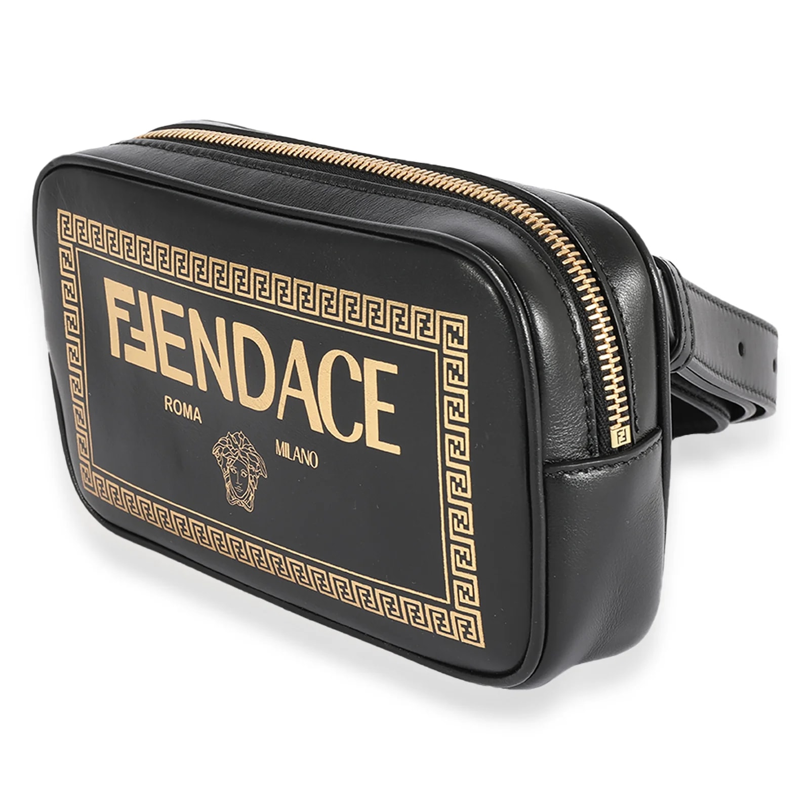 Fendi X Versace Fendace Logo Print Camera Case 3