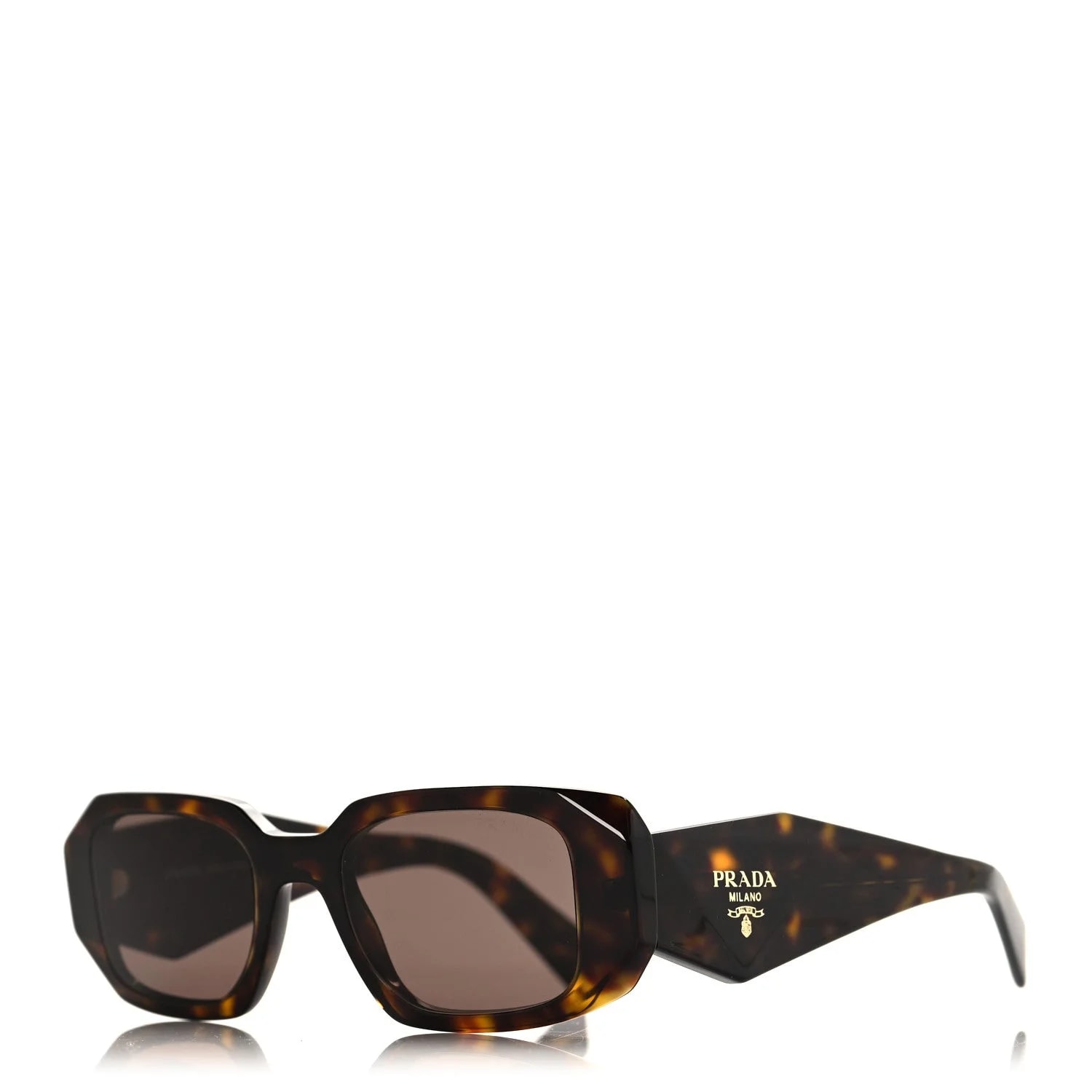Prada — Acetate Symbole Sunglasses SPR 17W Tortoise — Accessory — resale