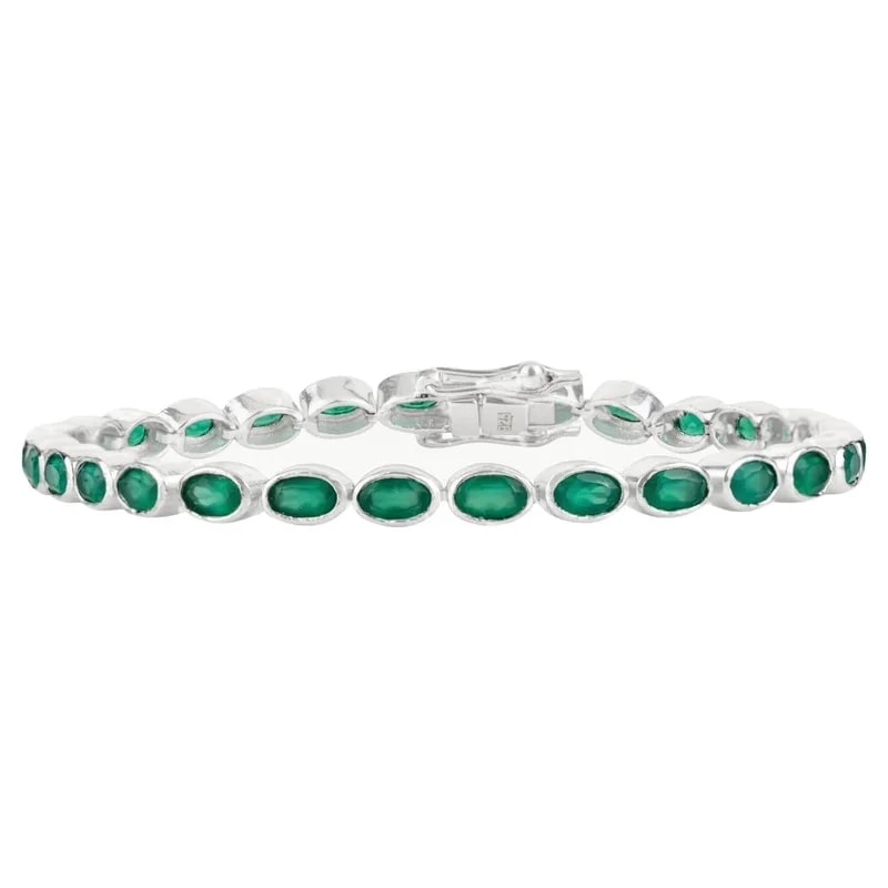 Silvorra — Silvorra 925 Solid Handcrafted Tennis Jewelry for Her — Jewelry — resale