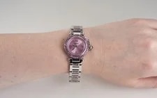 ' 2000s Cartier Pasha in Stainless Steel w/Sapphires,Rubies Ref.2973 2