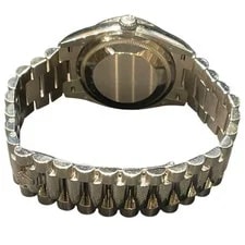 Rolex DayDate36 128349RBR 18K White Gold Automatic #OK039 4