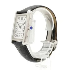 Cartier Tank Solo XL WSTA0029 31.0mm Silver Dial Automatic 2017 #OTW760 2