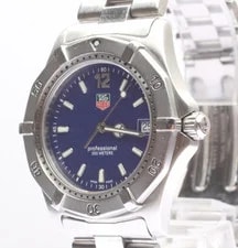TAG Heuer — [EXC+6] TAG Heuer 2000 Professional WK1113-0 Blue Dial Quartz Japan — Watch — resale