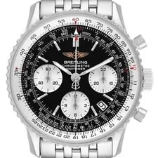 Breitling — Breitling Navitimer Black Dial Chronograph Steel A23322 — Watch — resale