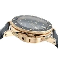 Panerai Submersible 18k Rose Gold Black Dial 42mm Automatic PAM01164 4